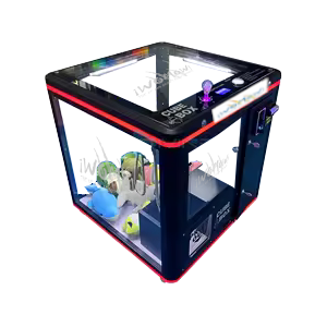 Máquina de garra de cubo.