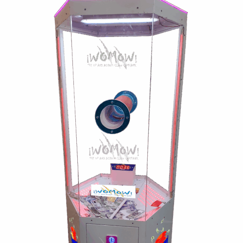 MAQUINA TORNADO LOGO WOMOW AGUA TRANSPARENCIA 1 Máquina tornado